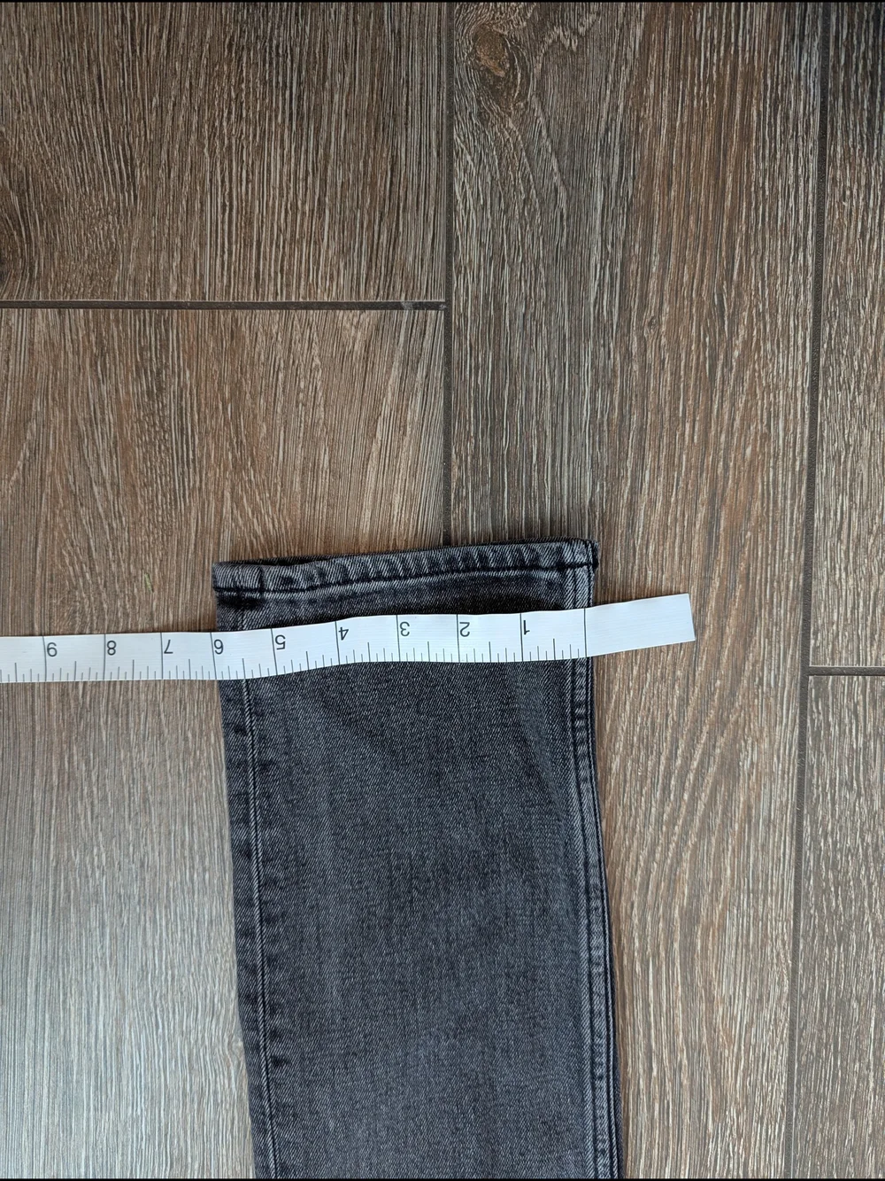 Abercrombie & Fitch 90s Slim Straight Jean Ultra High Rise Black Wash 27 4P - Picture 11 of 11